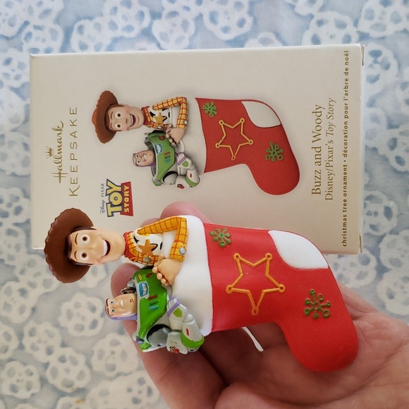 Hallmark Holiday Hallmark Keepsake Buzz And Woody Disney Pixars Toy